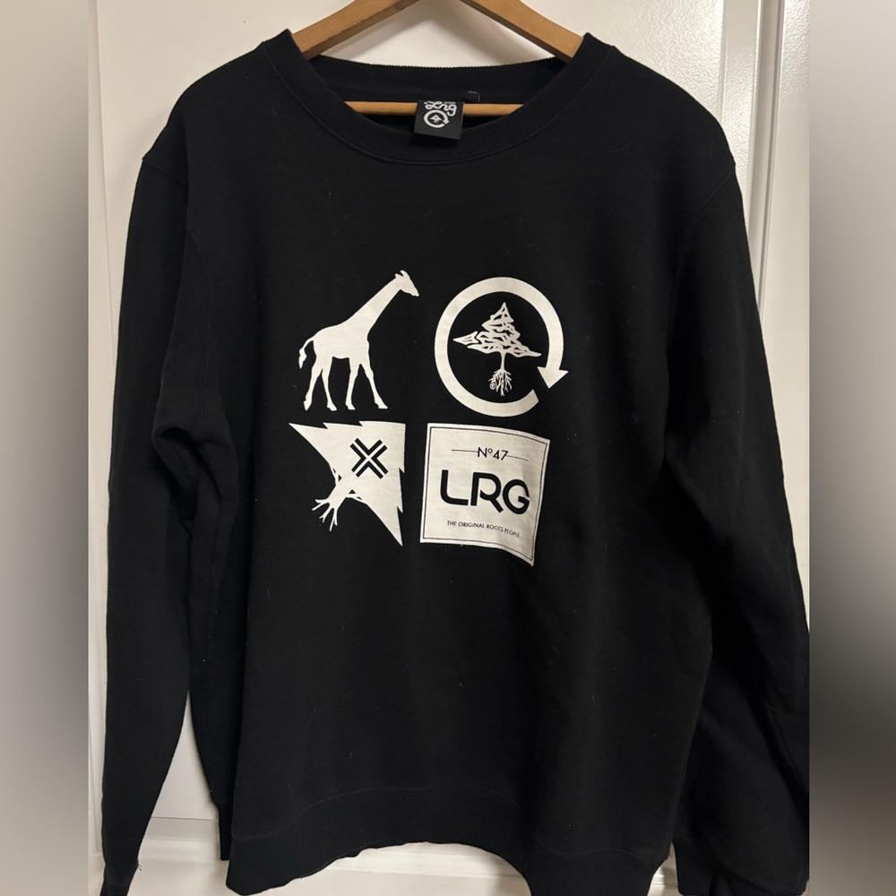 Lrg Black Sweatshirt